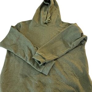 Goodfellow & Co Cotton Hoodie Olive Green Large